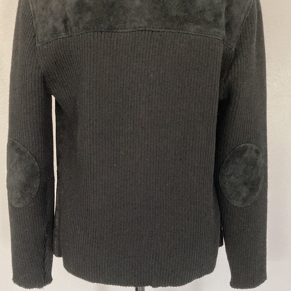 Covington Suede & Sweater Zip Jacket - Large - EUC - Picture 8 of 13